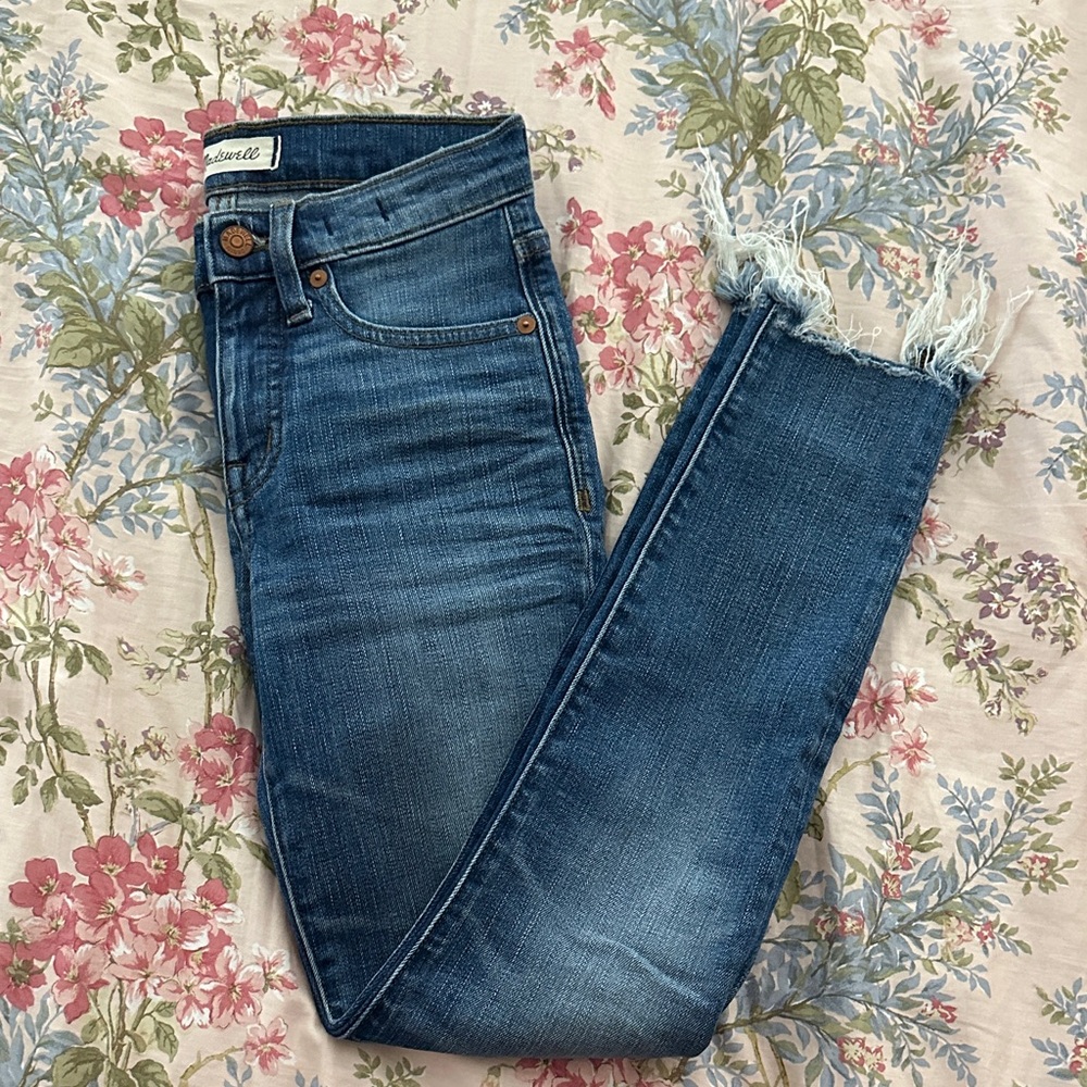 Madewell 9” High-Rise Skinny Crop Jeans